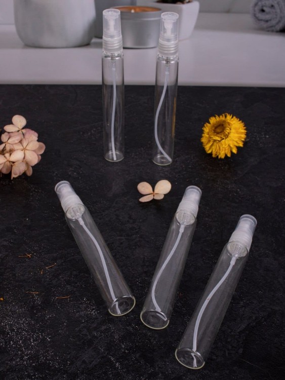 Атомайзер 15 мл стекло прозрачный спрей