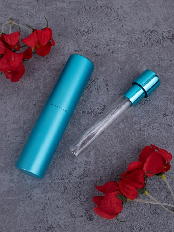 Атомайзер 10 мл металл голубой ПОМАДКА  