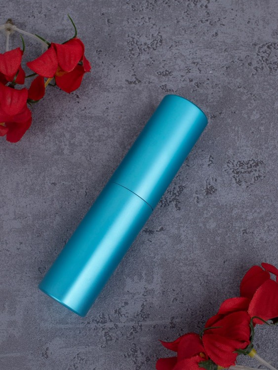 Атомайзер 10 мл металл голубой ПОМАДКА  