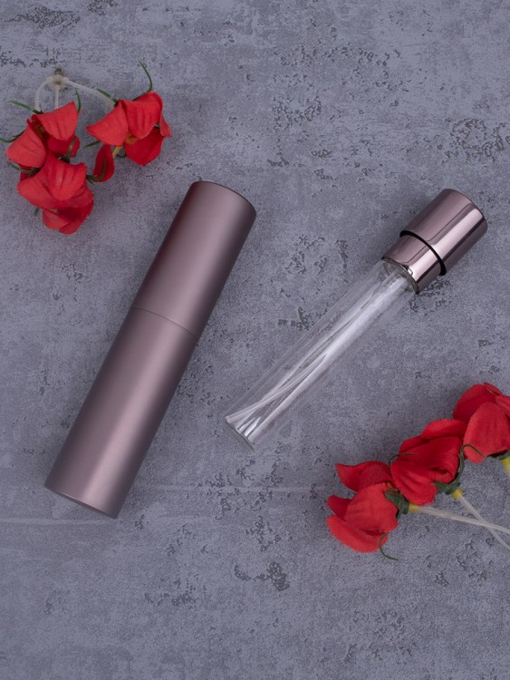 Атомайзер 10 мл металл коричневый ПОМАДКА  