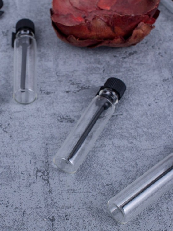 Фиолка 1 мл стекло черный 