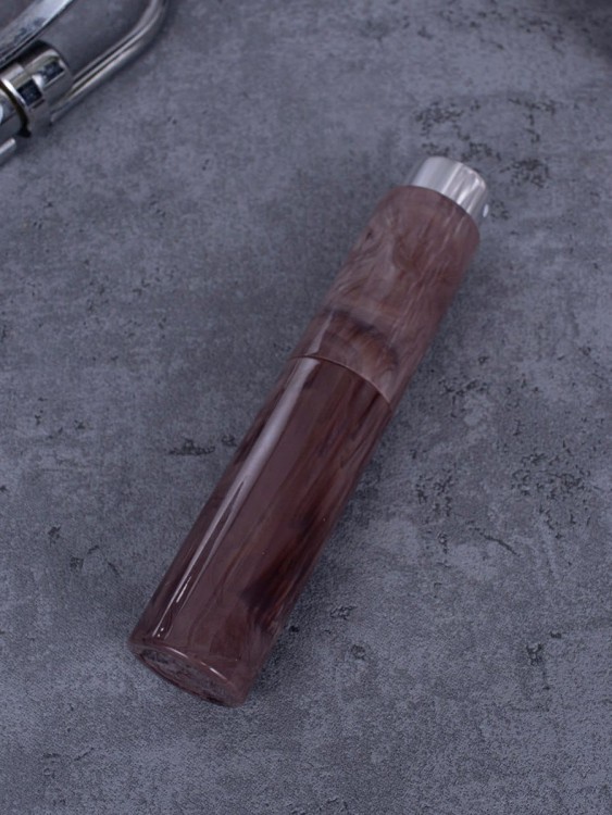 Атомайзер 10 мл коричневый ПОМАДКА МРАМОР круглый