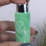Атомайзер 10 мл зеленый ПОМАДКА  МРАМОР круглый