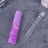 Атомайзер 10 мл фиолет ПОМАДКА МРАМОР круглый