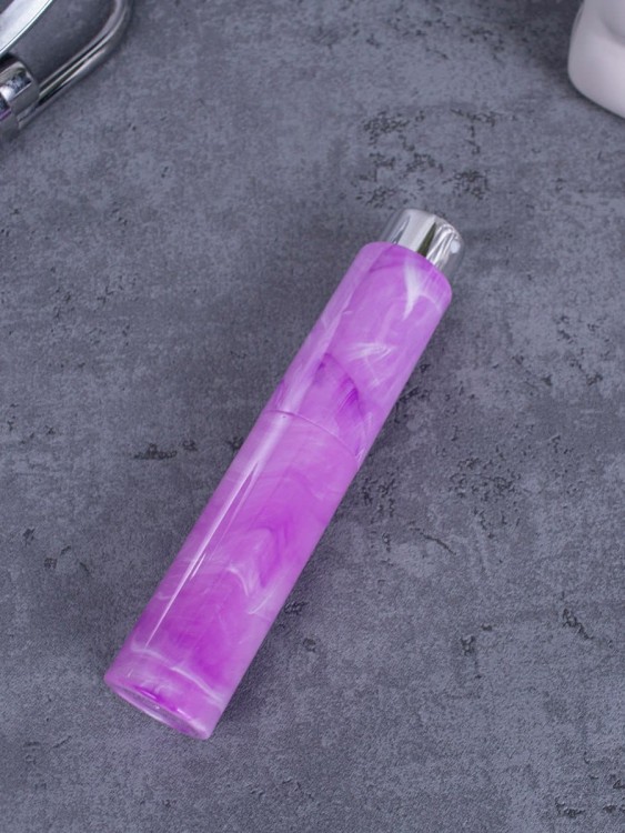 Атомайзер 10 мл фиолет ПОМАДКА МРАМОР круглый