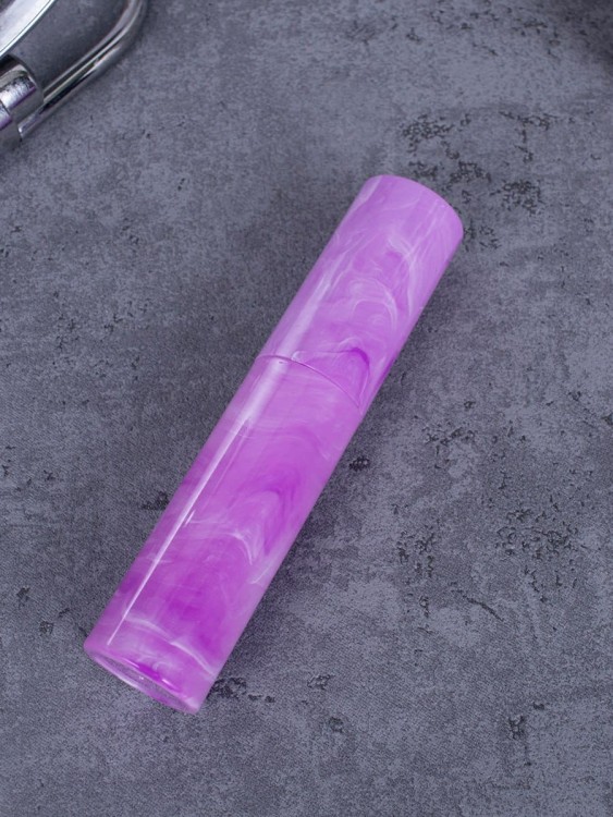 Атомайзер 10 мл фиолет ПОМАДКА МРАМОР круглый