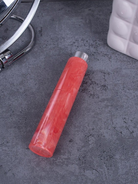 Атомайзер 10 мл красный ПОМАДКА  МРАМОР круглый