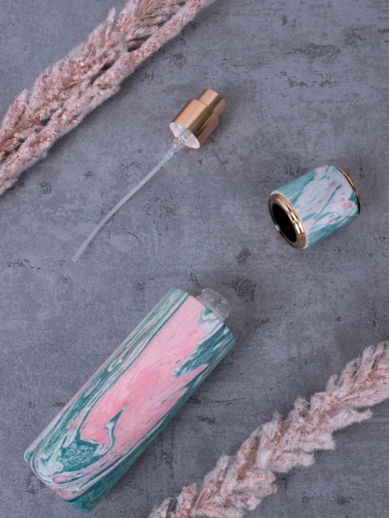 Флакон стекло 30 мл градиент голубой 