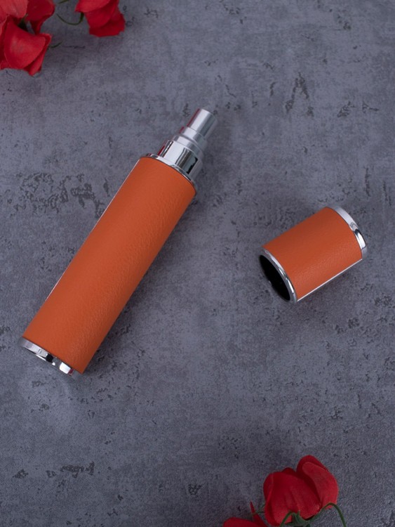 Атомайзер 12 мл Кожаный кофр оранж