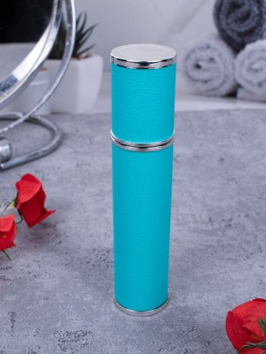 Атомайзер 12 мл Кожаный кофр голубой