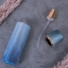 Флакон стекло 30 мл градиент синий 