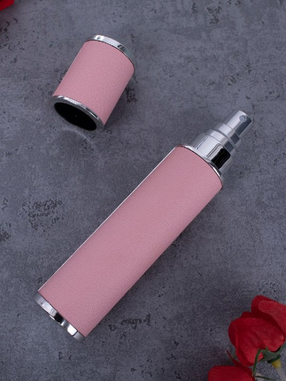 Атомайзер 12 мл Кожаный кофр розовый