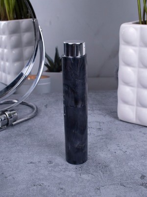 Атомайзер 10 мл черный ПОМАДКА МРАМОР круглые