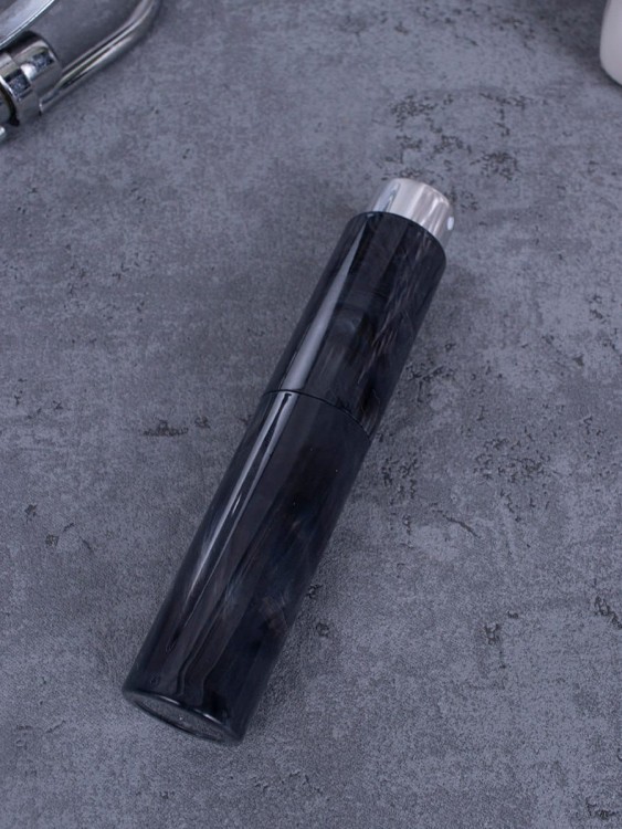 Атомайзер 10 мл черный ПОМАДКА МРАМОР круглые