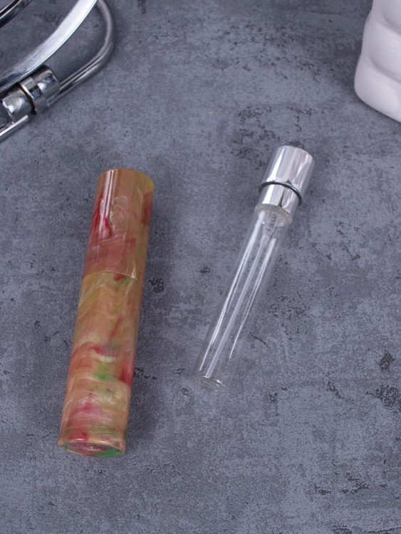 Атомайзер 10 мл микс ПОМАДКА МРАМОР круглый