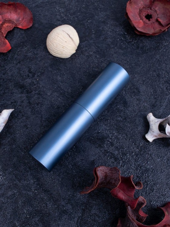 Атомайзер 5 мл металл синий  ПОМАДКА