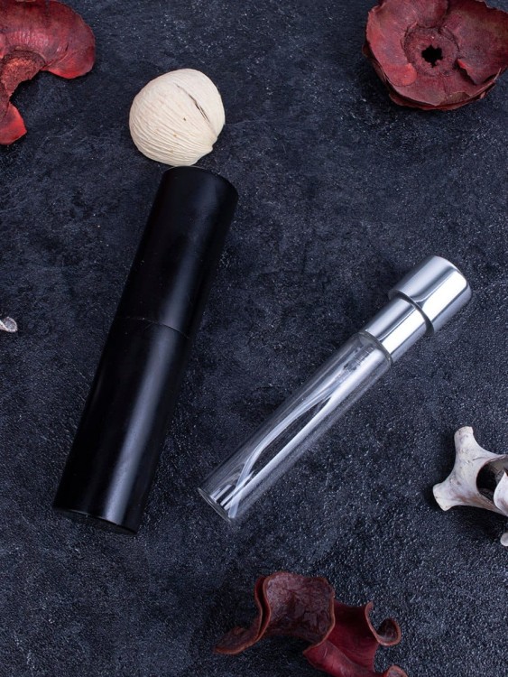 Атомайзер 5 мл металл черный ПОМАДКА