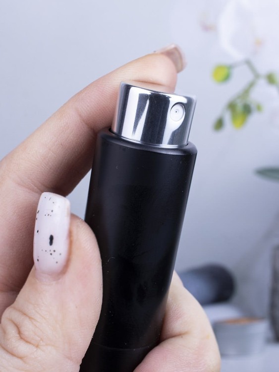 Атомайзер 5 мл металл черный ПОМАДКА