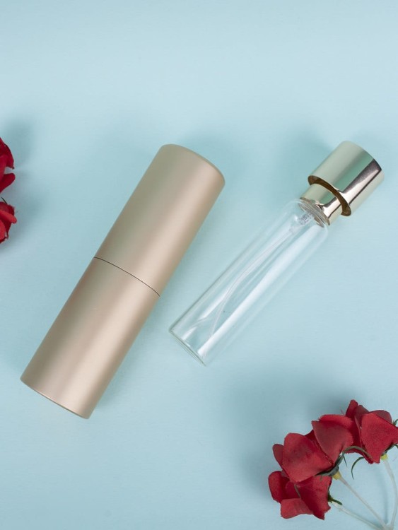 Атомайзер 20 мл металл золото  ПОМАДКА