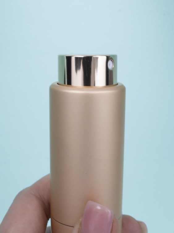 Атомайзер 20 мл металл золото  ПОМАДКА