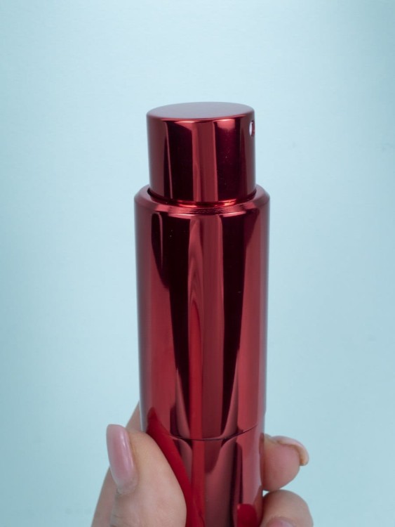 Атомайзер 20 мл металл красный  ПОМАДКА
