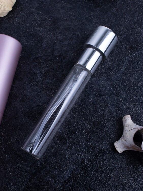 Атомайзер 5 мл металл розовый ПОМАДКА