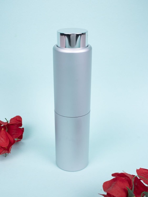 Атомайзер 20 мл металл серебро ПОМАДКА