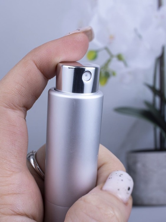 Атомайзер 5 мл металл серебро ПОМАДКА