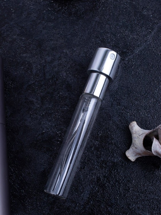 Атомайзер 5 мл металл серебро ПОМАДКА