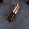 Атомайзер 2мл ТЕМНОЕ СТЕКЛО металический спрей ЗОЛОТО