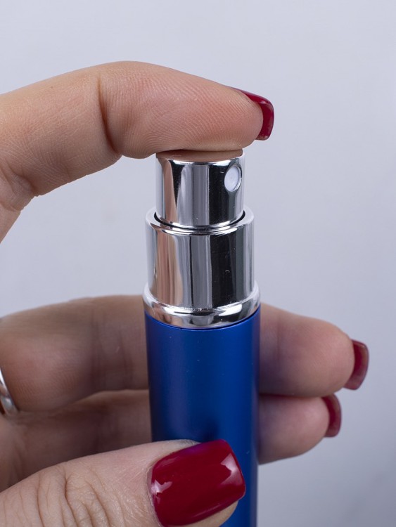 Атомайзер 5 мл металл синий ЭЛЕКТРИК 