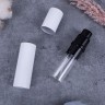 Атомайзер 5 мл металл белый С ЧЕРНЫМ КОЛЬЦОМ
