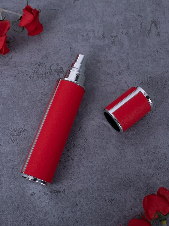 Атомайзер 12 мл Кожаный кофр красный