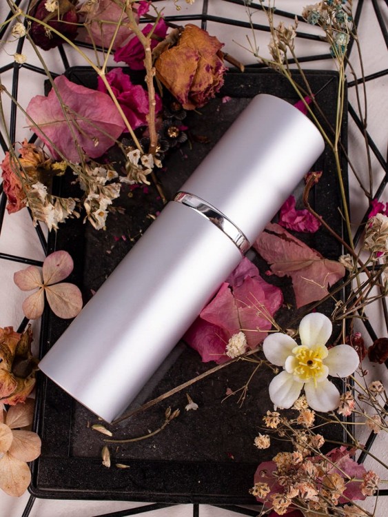 Атомайзер 5 мл металл серебро 