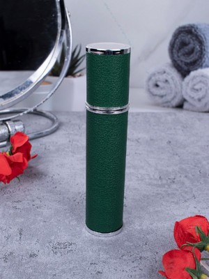 Атомайзер 12 мл Кожаный кофр темно-зеленый
