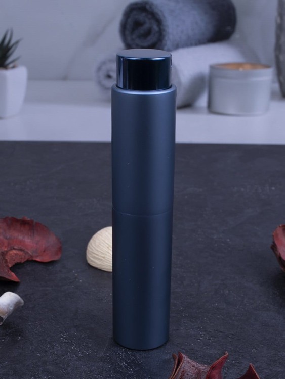 Атомайзер 10 мл металл синий  ПОМАДКА 