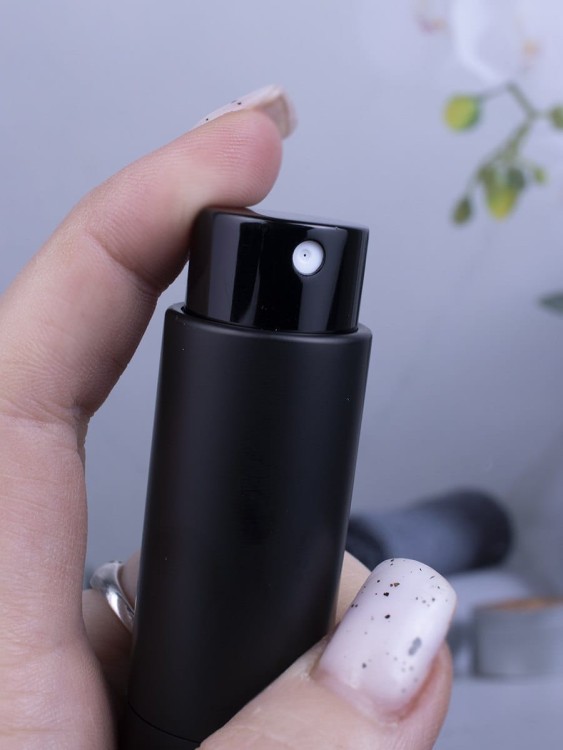 Атомайзер 10 мл металл черный ПОМАДКА 