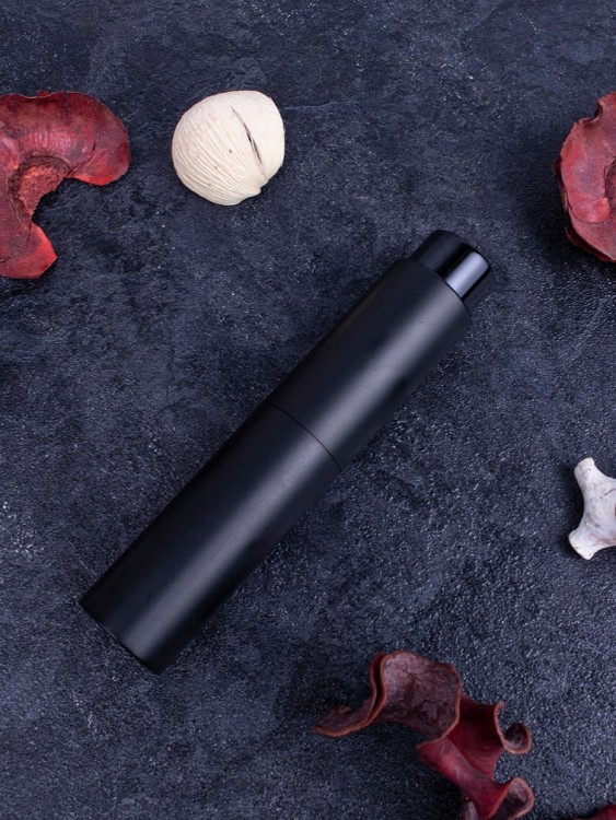 Атомайзер 10 мл металл черный ПОМАДКА 