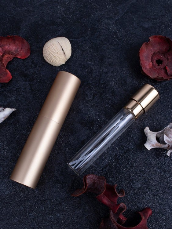 Атомайзер 10 мл металл золото ПОМАДКА 