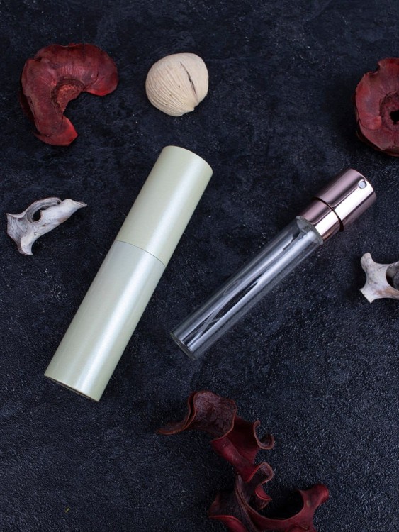 Атомайзер 10 мл металл слоновая кость ПОМАДКА 