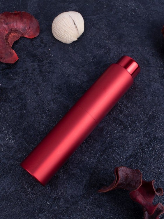 Атомайзер 10 мл металл красный ПОМАДКА 