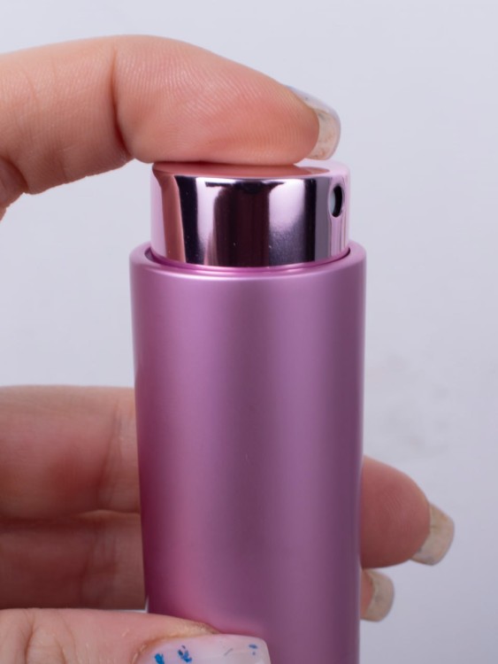 Атомайзер 15 мл металл розово-фиолетовый ПОМАДКА  