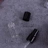 Атомайзер 2мл стекло металический спрей черный