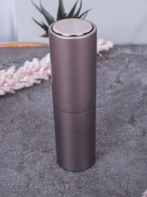 Атомайзер 15 мл металл темно-серый ПОМАДКА   