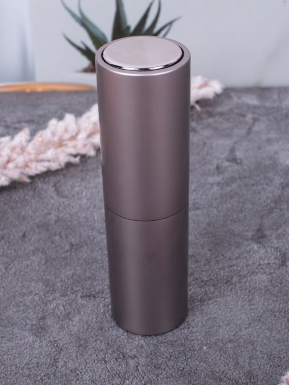 Атомайзер 15 мл металл темно-серый ПОМАДКА   