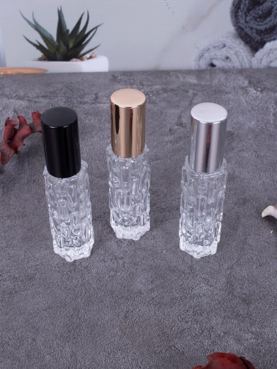 Флакон стекло 10 мл золото спрей металл  ФУЖЕРНЫЙ