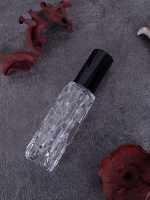 Флакон стекло  10 мл черный спрей металл  ФУЖЕРНЫЙ