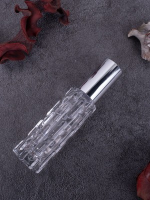 Флакон стекло 10 мл серебро спрей металл  ФУЖЕРНЫЙ