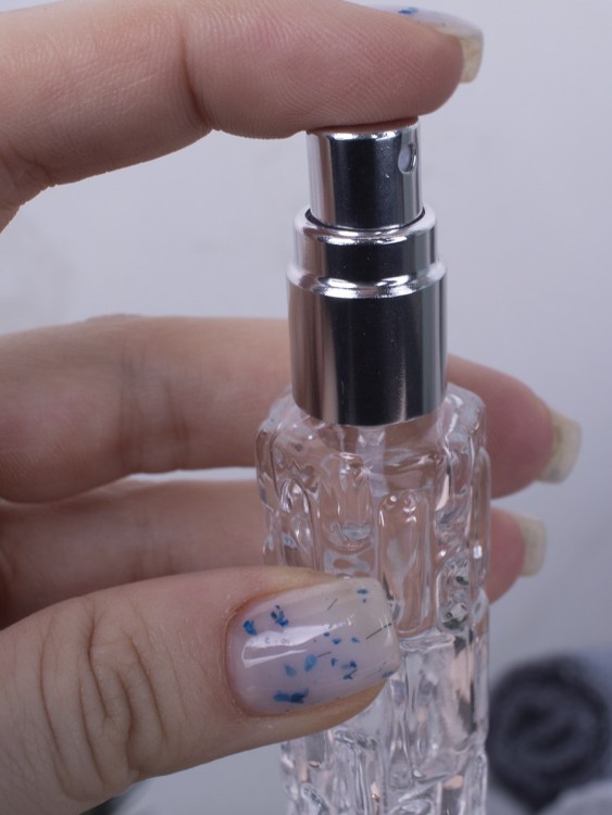 Флакон стекло 10 мл серебро спрей металл  ФУЖЕРНЫЙ