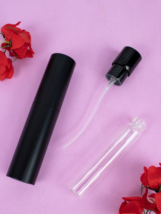 Атомайзер 10 мл черный ПОМАДКА  Лето